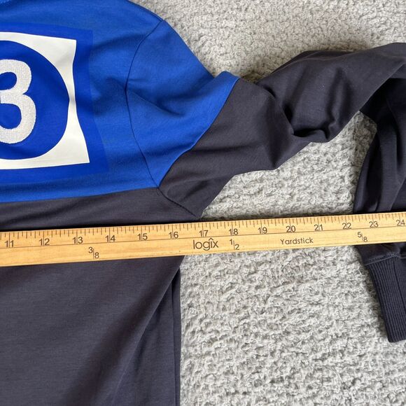 G-Star Raw Sweatshirt Women S Blue Hoodie Full Zip Streetwear Skater Y2K Sweater - Picture 12 of 12